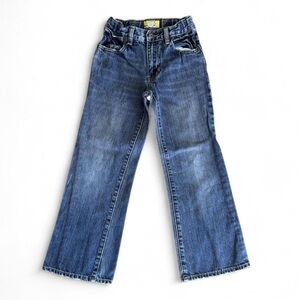 Vintage Old Navy Kids Size 8 Slim Bootcut Jeans - Y2K Yellow Tag